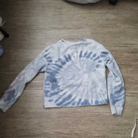 Abercrombie & Fitch Blue Tie-Dye Kids Shirt - Picture 3 of 3
